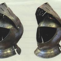 Рыцарский шлем — армет. Западная Европа Начало XVI в.