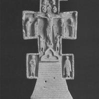 Каменный «Крест дьяка Бородатого». XV в. Музей Ростова Великого