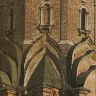 Церковь Вознесения в Коломенском. Фрагмент столпа. Москва, 1530—1532 гг.