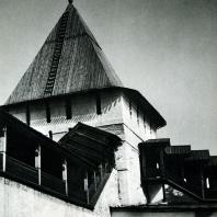 Ярославль. Спасский монастырь. Угличская башня. 1636