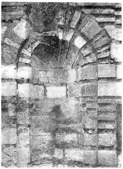 Константинополь. Южная церковь комплекса Фетие-Джами. Ниша на южном фасаде