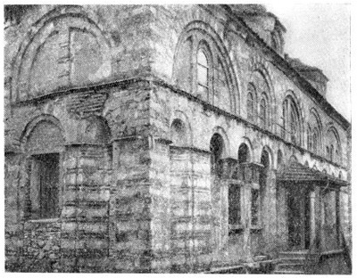 Константинополь. Комплекс Молла-Гюрани. Эксонартекс, XIV в. Вид с северо-запада