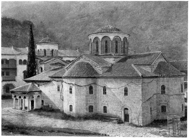 Бачковский монастырь. Церковь Богородицы, 1604 г. Общий вид