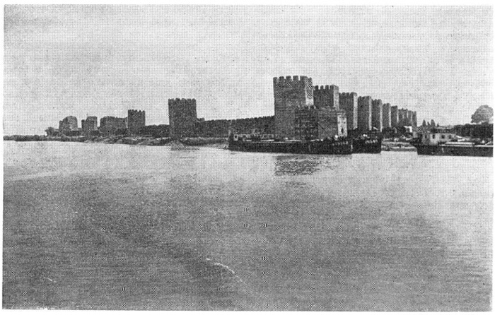 Смедерево. Крепость, 1428—1430 гг. Общий вид