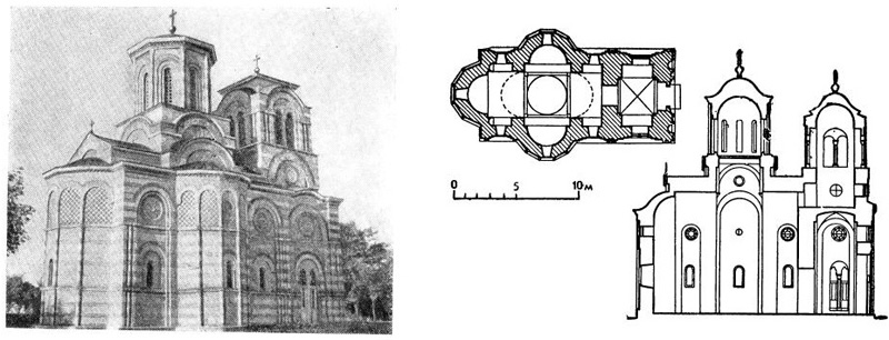 Крушевац. Церковь Лазарица, 1374—1378 гг.