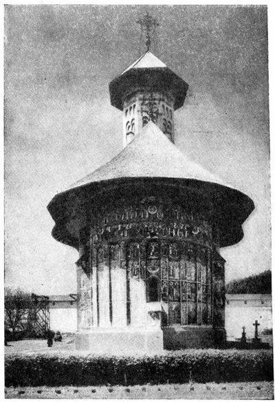 26. Монастырь Сучевица. Церковь, 1582—1584 гг., вид с востока