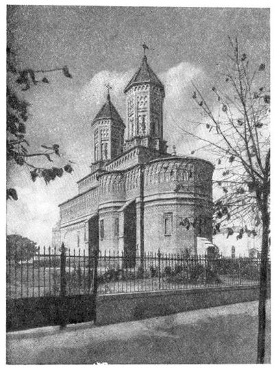 Яссы. Церковь Трёх Святителей, 1639 г. Общий вид с юго-востока