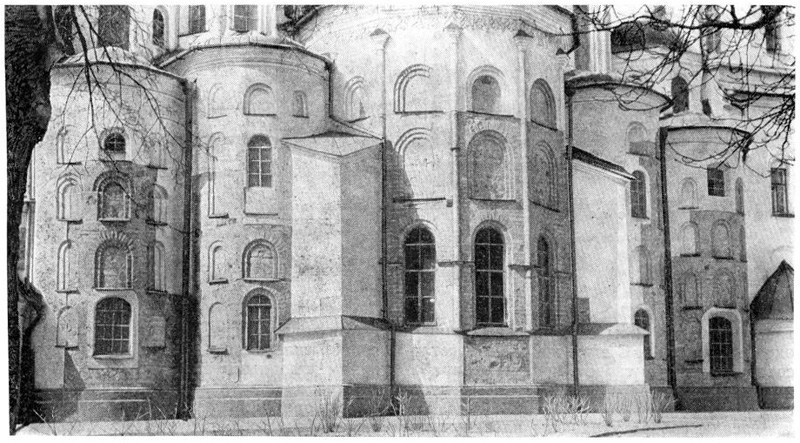 Киев. Софийский собор, 1037 г. Вид с востока