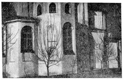 Полоцк. Софийский собор, 1044—1066 гг. Восточный фасад