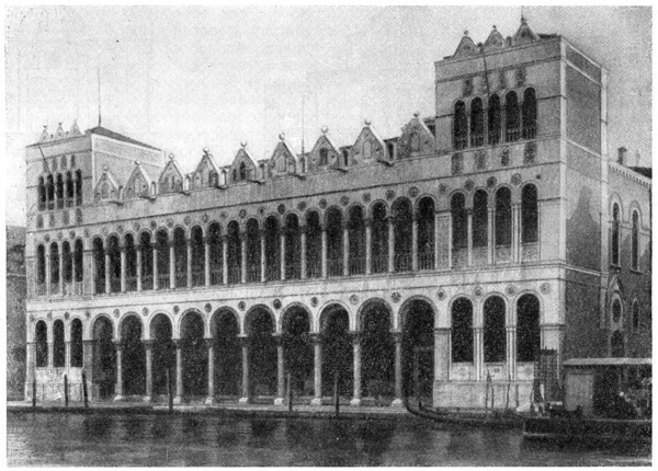 Венеция. Дворец Фондако деи Турки, XI—XII вв.