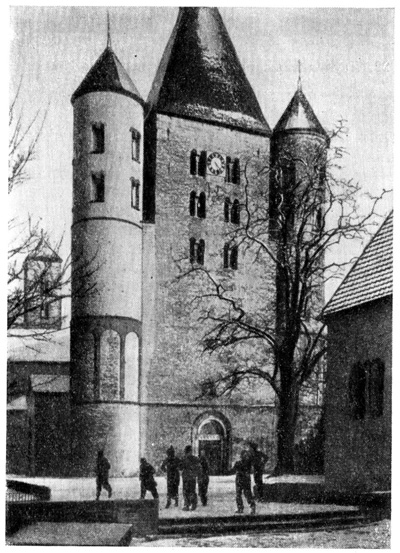 Фрекенхорст. Монастырская церковь, 1116—1129 гг.