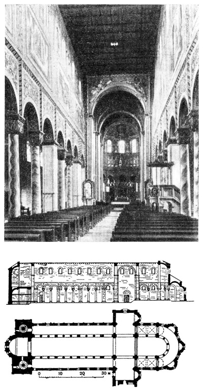 Хильдесхайм. Монастырская церковь св. Годехарда, 1133—1172 гг.