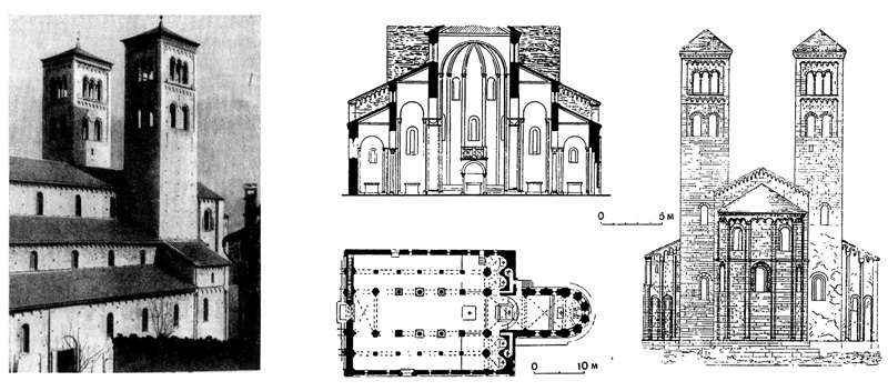 Комо. Церковь Сант Аббондио, 1063—1091 гг.
