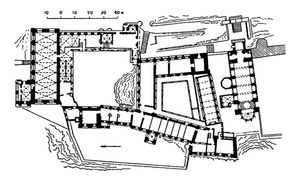Авиньон. Папский дворец, 1242—1352 гг.
