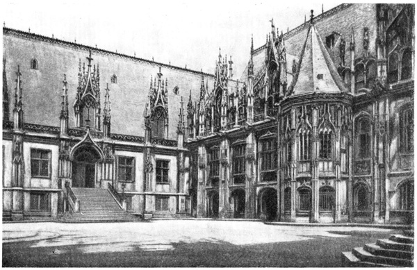 Руан. Дворец правосудия, 1499 г.— середина XVI в.