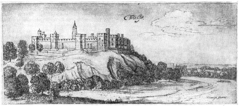 Виндзор. Замок, основан в 1096 г.
