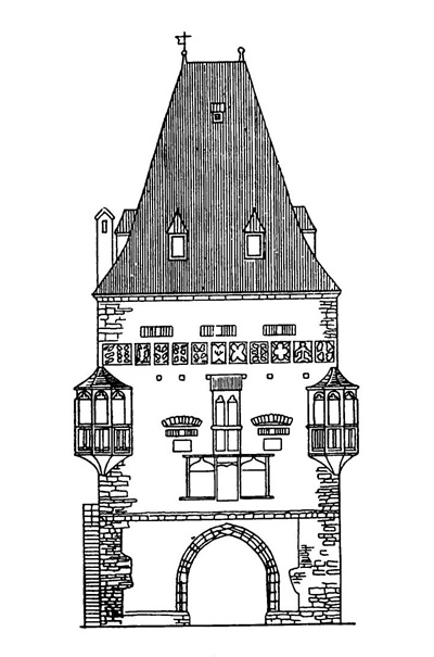 Сост. Городские ворота, 1523—1536 гг., мастер Порфириус из Эссена