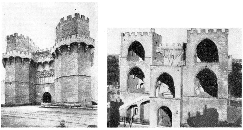 Валенсия. Ворота Серрандос, 1392—1398 гг.