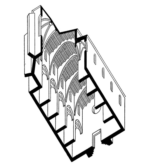 Барселона. Церковь монастыря Перелада, XIV в.