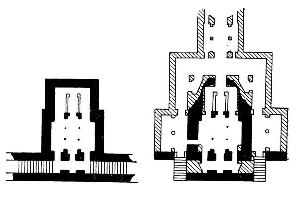 Оксер. Крипта церкви Сен Жермен, середина IX в.