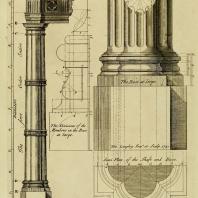 Gothic Architecture. Batty & Thomas Langley. 1742. Plate 1