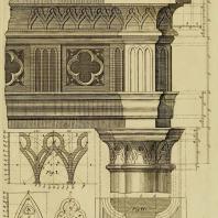 Gothic Architecture. Batty & Thomas Langley. 1742. Plate 2