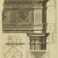 Gothic Architecture. Batty & Thomas Langley. 1742. Plate 3