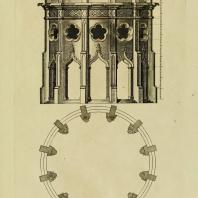 Gothic Architecture. Batty & Thomas Langley. 1742. Plate 56