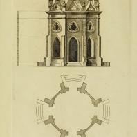 Gothic Architecture. Batty & Thomas Langley. 1742. Plate 57