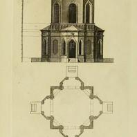 Gothic Architecture. Batty & Thomas Langley. 1742. Plate 58
