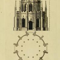 Gothic Architecture. Batty & Thomas Langley. 1742. Plate 59