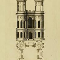 Gothic Architecture. Batty & Thomas Langley. 1742. Plate 61