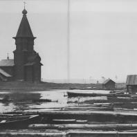Успенская церковь в Кондопоге. Карелия, XVIII в.