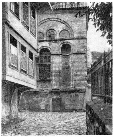 Константинополь. Комплекс Молла-Гюрани. Эксонартекс, XIV в. Вид с запада