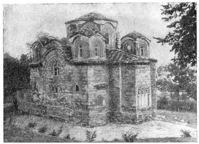 Нерези. Церковь Пантелеймона, XI в. Общий вид