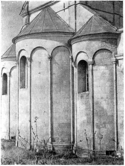 Галич. Церковь Пантелеймона, XII в. Апсиды