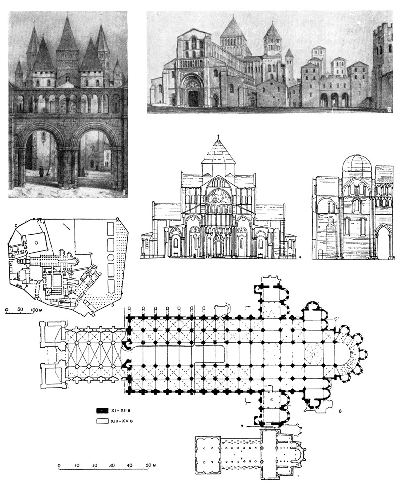 Клюни. Монастырская церковь (третья), 1088—1150 гг.