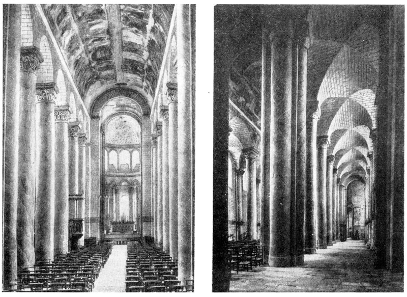 Сен Савен-сюр-Гартамп. Монастырская церковь, конец XI в. или начало XII в.