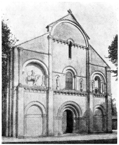 Шатонёф. Церковь, середина XII в.