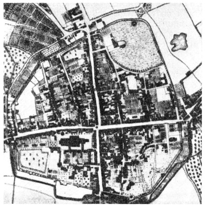 Чичестер. План средневекового города