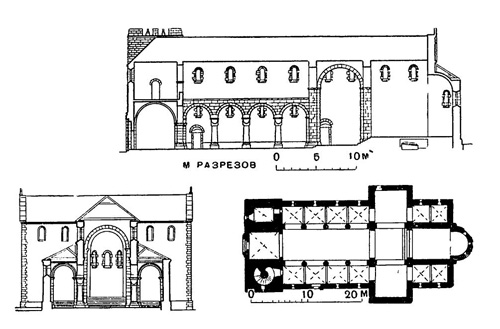 Хирсау. Церковь св. Аврелия, 1071 г.