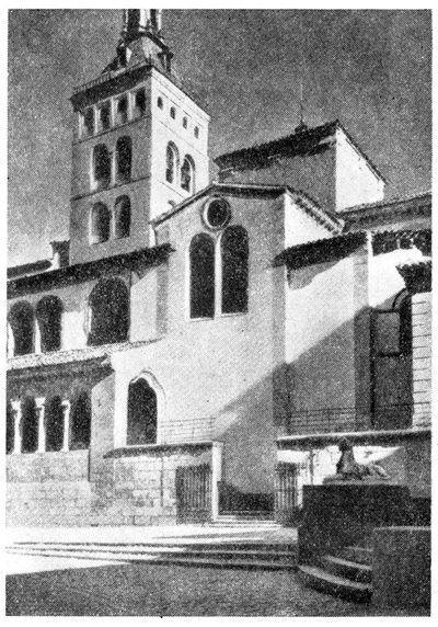 Сеговия. Церковь Сан Мартин, XII в.