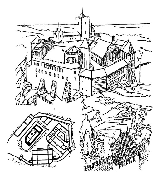 Замок Лейриа, основан в 1138—1148 гг.