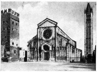 Верона. Церковь Сан Дзено, XI—XII вв.