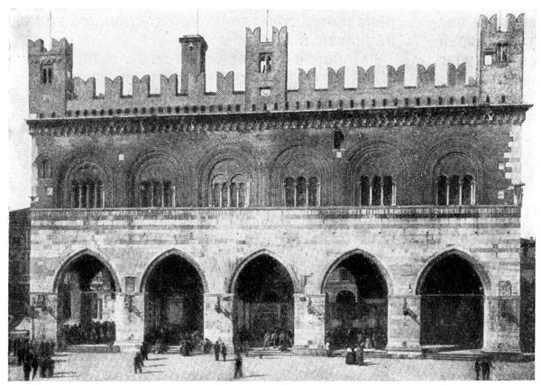 Пьяченца. Палаццо дель Комуне, 1280 г.