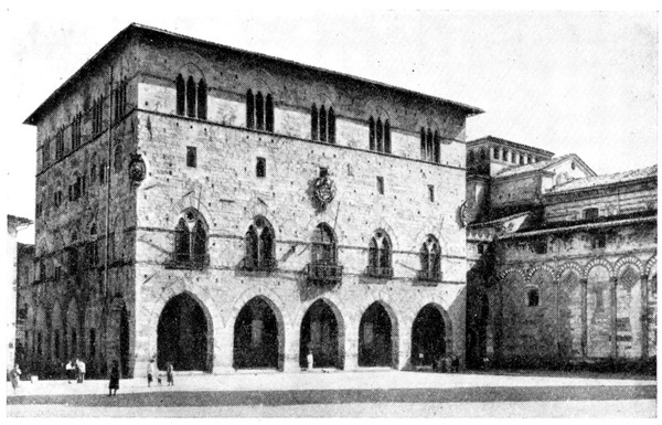 Пистойя. Палаццо дель Комуне, 1284—1385 гг.