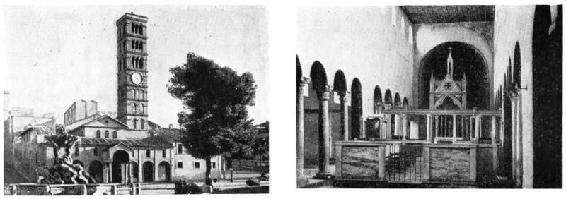 Рим. Базилика Санта Мариа ин Космедин, VI в., перестроена в XII в.