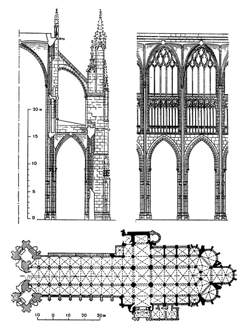 Руан. Церковь Сент Уан, 1318 г. — начало XVI в.