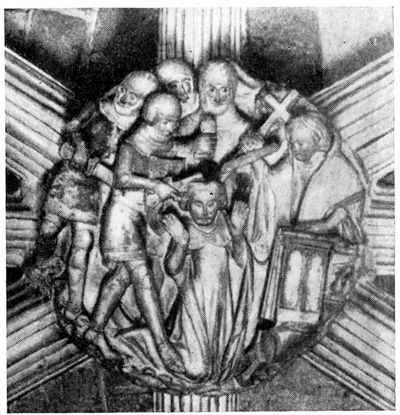 Эксетер. Собор, 1224—1370 гг. Замковый камень