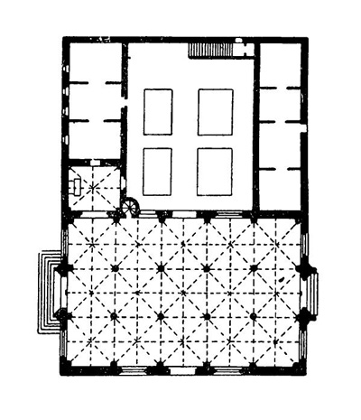 Валенсия. Биржа, 1483—1493 гг., архитекторы Педро Компте и Хуан Ивера